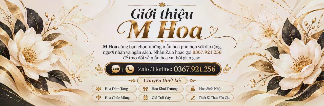 Ảnh bìa Shop hoa tươi Xã Song Phú Vĩnh Long - Trao hoa đẹp, gửi điều thân thương